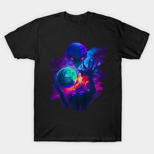 Aliens Exist T-Shirt by Outrageous Flavors